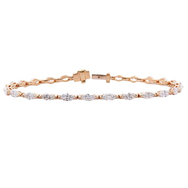 Marquise Diamond Tennis Bracelet Joe Escobar Diamonds Campbell, CA