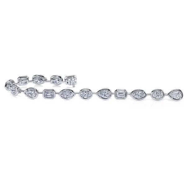 Multi Shape Diamond Bracelet Joe Escobar Diamonds Campbell, CA