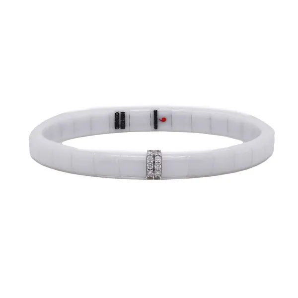 Roberto Demeglio Diamond Ceramic Bracele Joe Escobar Diamonds Campbell, CA