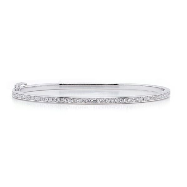 Diamond Pave Bangle Bracelet 0.71 ct twt Joe Escobar Diamonds Campbell, CA
