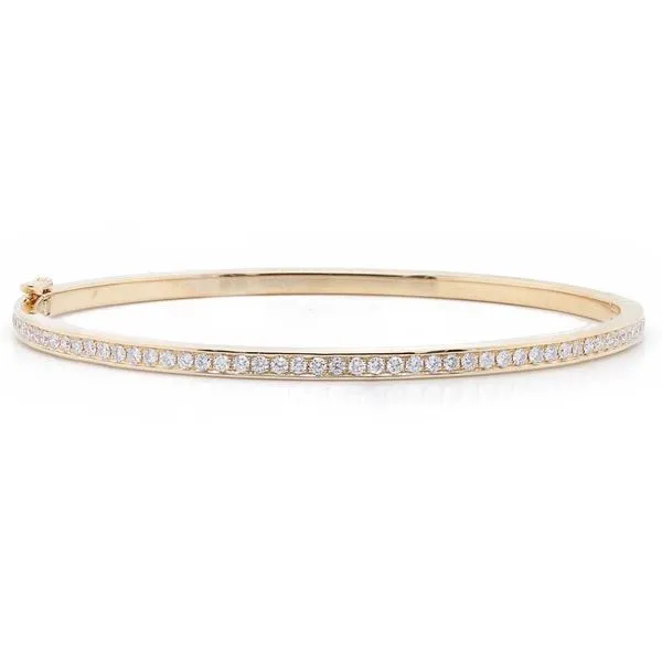 Diamond Pave Bangle Bracelet 0.73 ct twt Joe Escobar Diamonds Campbell, CA