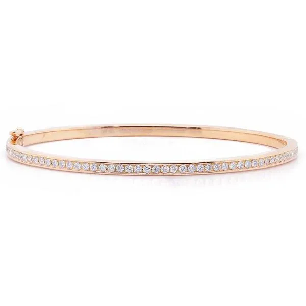 Diamond Pave Bangle Bracelet 0.74 ct twt Joe Escobar Diamonds Campbell, CA