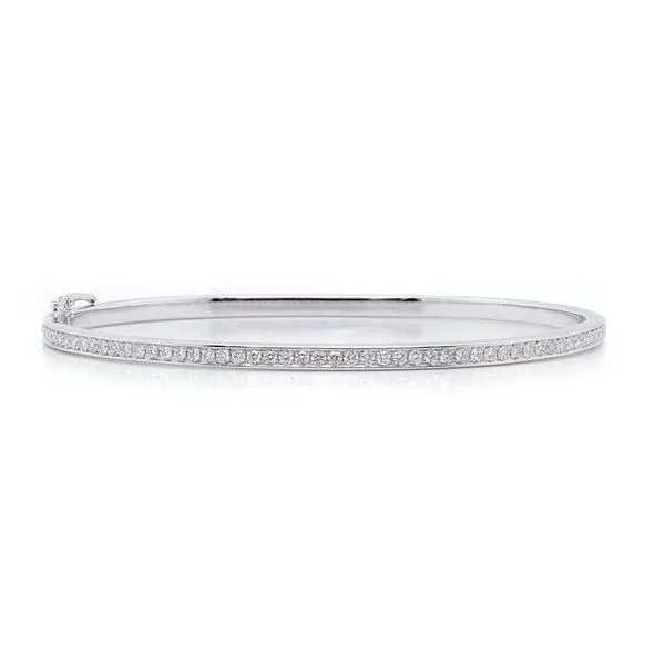 Diamond Pave Bangle Bracelet 0.71 ct twt Joe Escobar Diamonds Campbell, CA