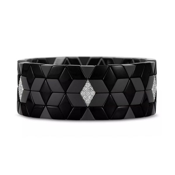 Roberto Demeglio Black Ceramic Fashion Bracelet Joe Escobar Diamonds Campbell, CA