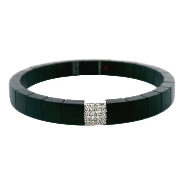 Roberto Demeglio Black Ceramic Bracelet Joe Escobar Diamonds Campbell, CA