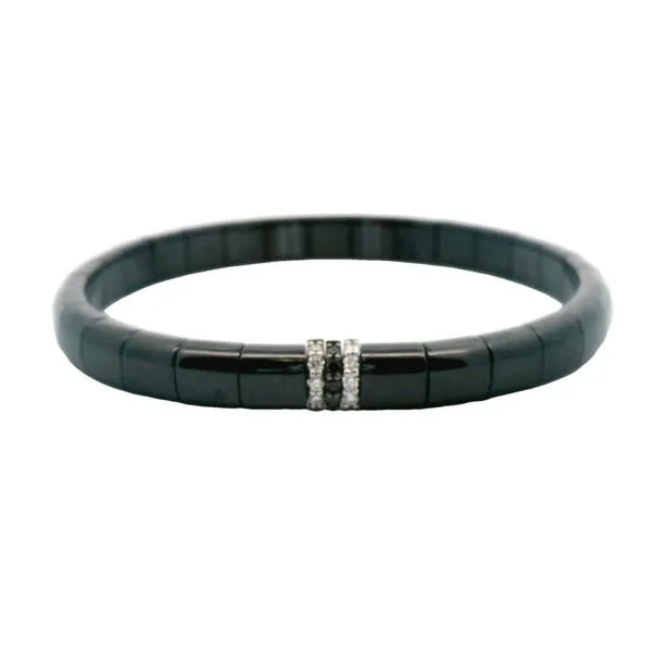 Roberto Demeglio Black Ceramic Bracelet Joe Escobar Diamonds Campbell, CA