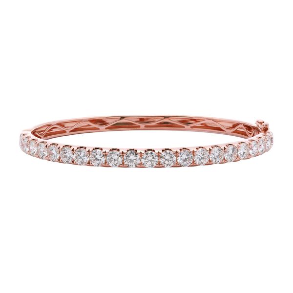 Diamond Pave Bangle Bracelet 5ct twt Joe Escobar Diamonds Campbell, CA