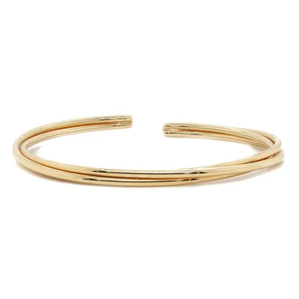 Italian Twist Cuff Bangle Bracelet Joe Escobar Diamonds Campbell, CA