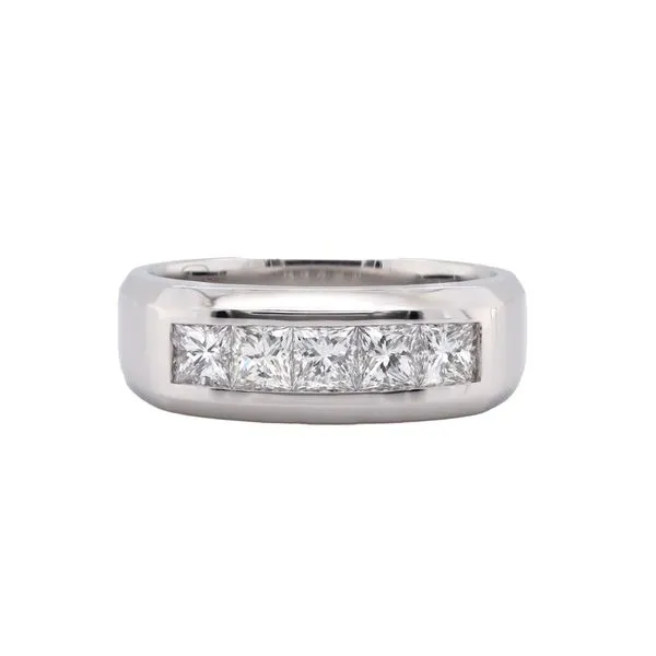 Mens Channel Set Diamond Band Joe Escobar Diamonds Campbell, CA