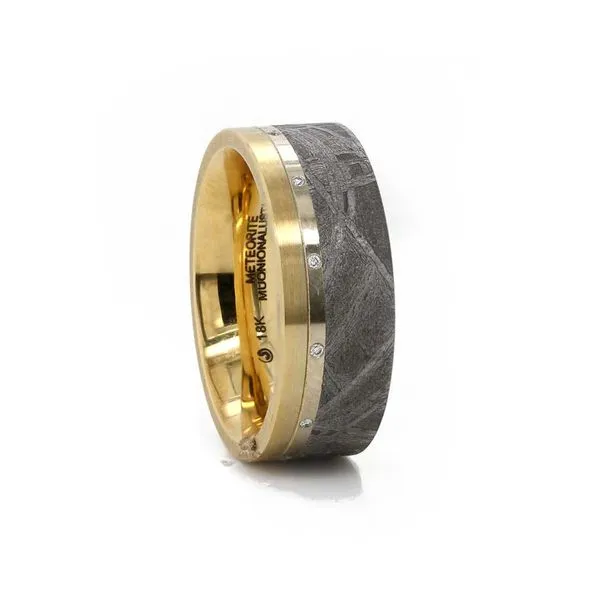 Muoni Meteorite Diamond Band Joe Escobar Diamonds Campbell, CA