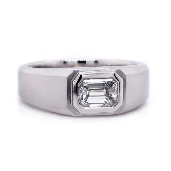 Mens Platinum Diamond Ring Joe Escobar Diamonds Campbell, CA