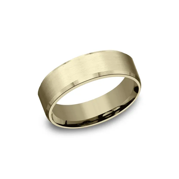 Beveled Edge Band 7mm Joe Escobar Diamonds Campbell, CA