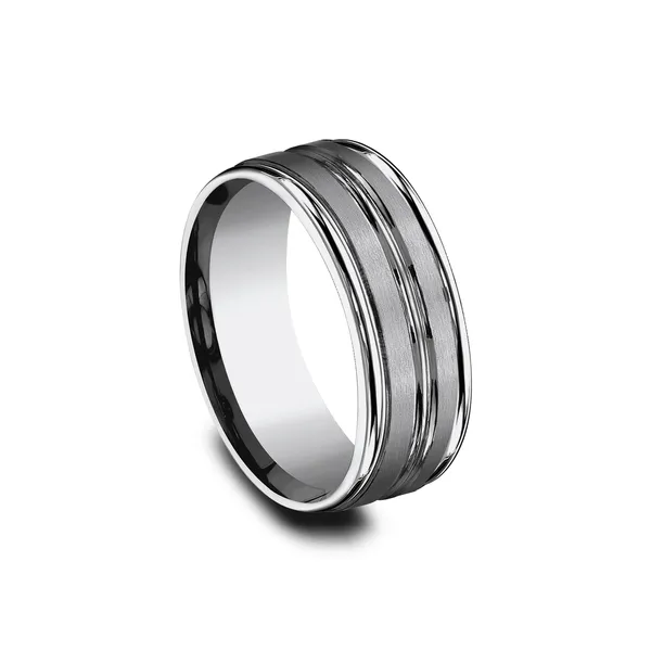 Titanium 8mm Band Joe Escobar Diamonds Campbell, CA