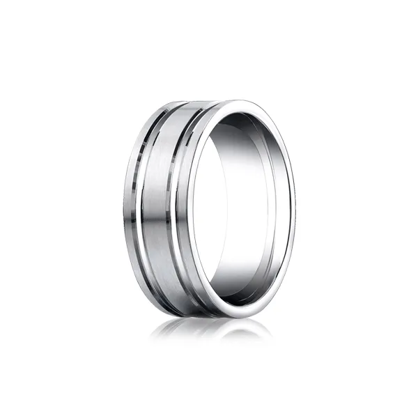 Titanium Pipe Cut Wedding Band Joe Escobar Diamonds Campbell, CA