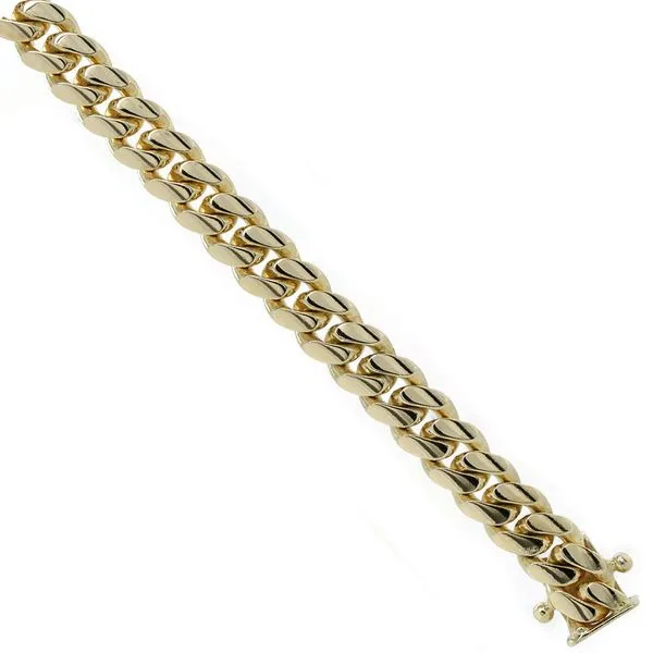 Mens Miami Cuban Link Bracelet Joe Escobar Diamonds Campbell, CA
