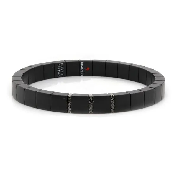 Roberto Demeglio Black Ceramic Black Diamond Bracelet Joe Escobar Diamonds Campbell, CA