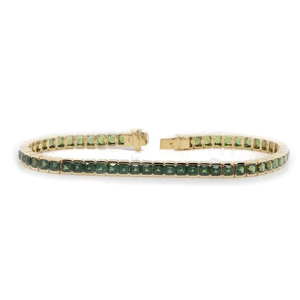 Men's Green Sapphire Bracelet Joe Escobar Diamonds Campbell, CA