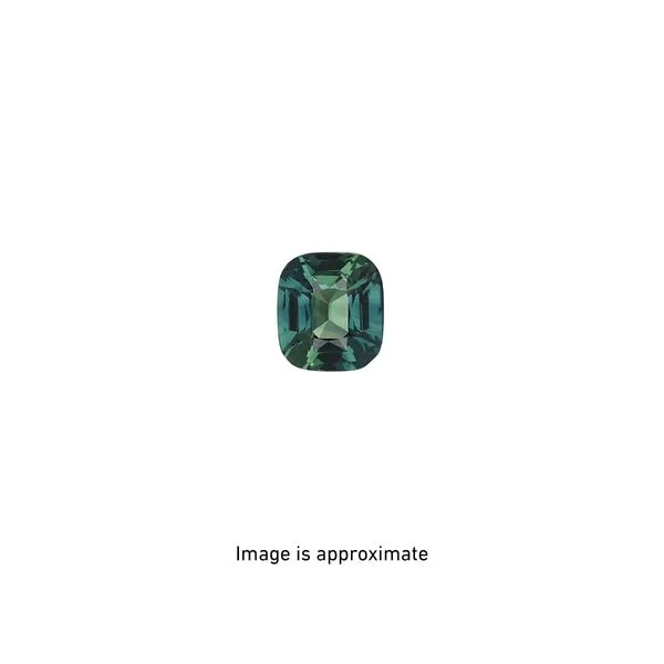 Green Sapphire Cushion 2.03 ct Joe Escobar Diamonds Campbell, CA