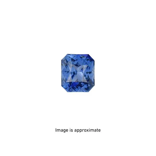 Radiant Blue Sapphire 3.55 ct Joe Escobar Diamonds Campbell, CA