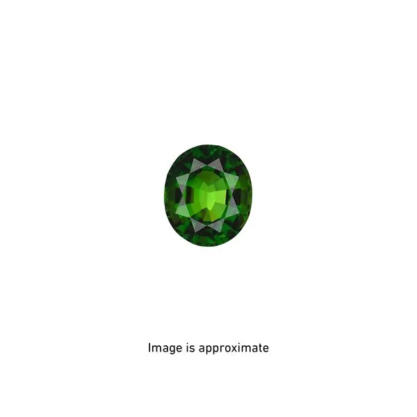 Oval Chrome Green Tourmaline 7.36ct Joe Escobar Diamonds Campbell, CA