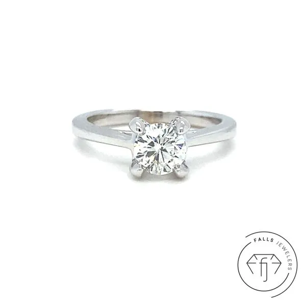 14K White Gold Diamond Solitaire Engagement Ring similar item image