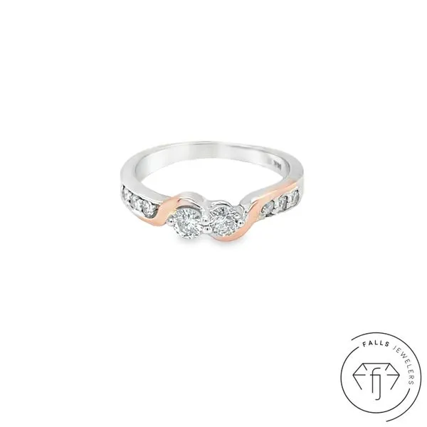 14KWR 0.42CTW Diamond Engagement Ring