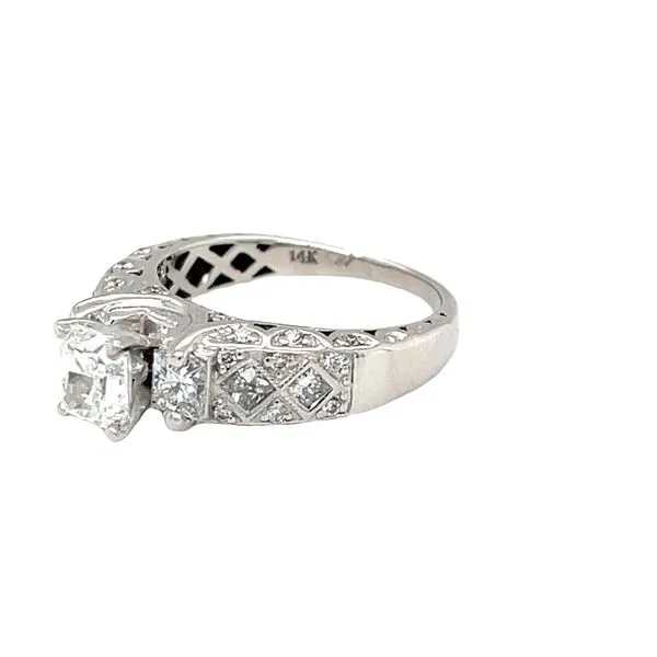 Natural Diamond Engagement Ring Image 2 Falls Jewelers Concord, NC