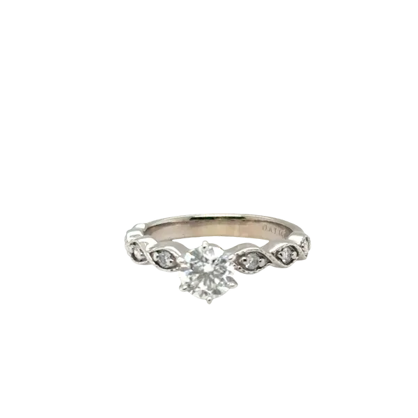Natural Diamond Engagement Ring Falls Jewelers Concord, NC