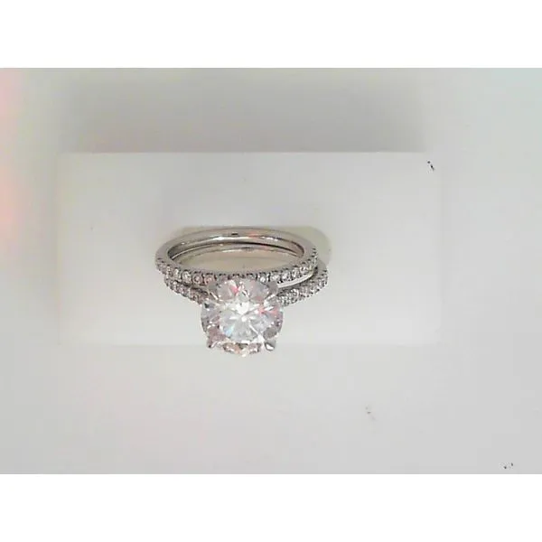 14K White Gold 3.52 CTW Wedding Set Falls Jewelers Concord, NC