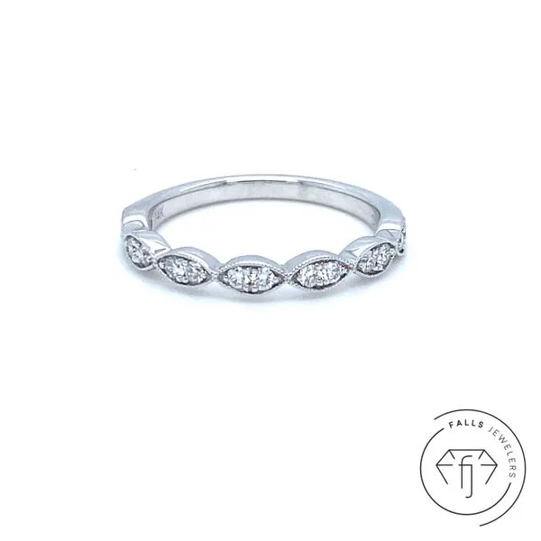 14K White Gold Diamond Wedding/Anniversary Band similar item image