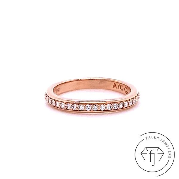 Estate 14K Rose Gold Wedding Band