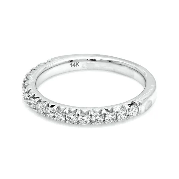 14K White Gold Diamond Band Concord, NC
