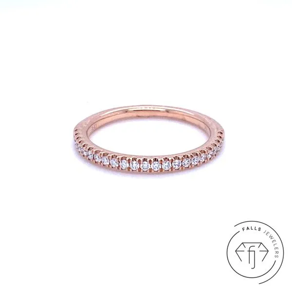 14K Rose Gold Diamond Band Concord, NC