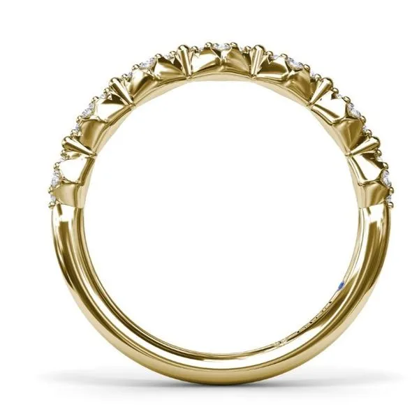 Modern Vintage Diamond Band Falls Jewelers Concord, NC