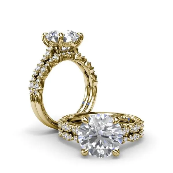14K Yellow Gold Diamond Wedding Band Image 2 Falls Jewelers Concord, NC