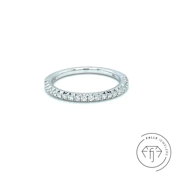 14K White Gold Diamond Wedding/Anniversary Band