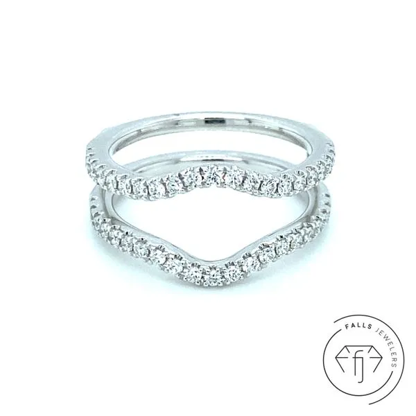 14K White Gold Diamond Enhancer Concord, NC