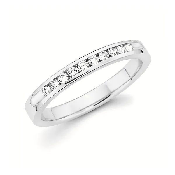 14KW 0.10 Diamond Band