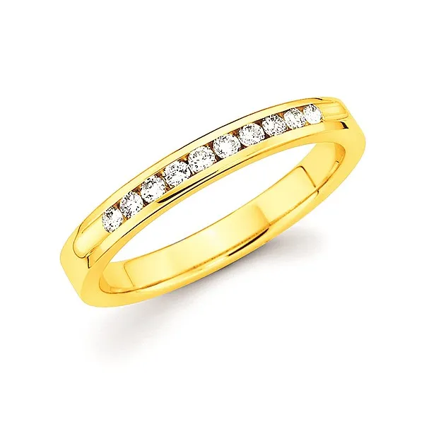 14KY 0.20CTW Diamond Band