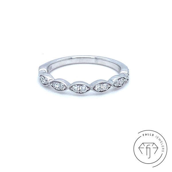 Women's Natural Diamond Wedding Band Falls Jewelers Concord, NC