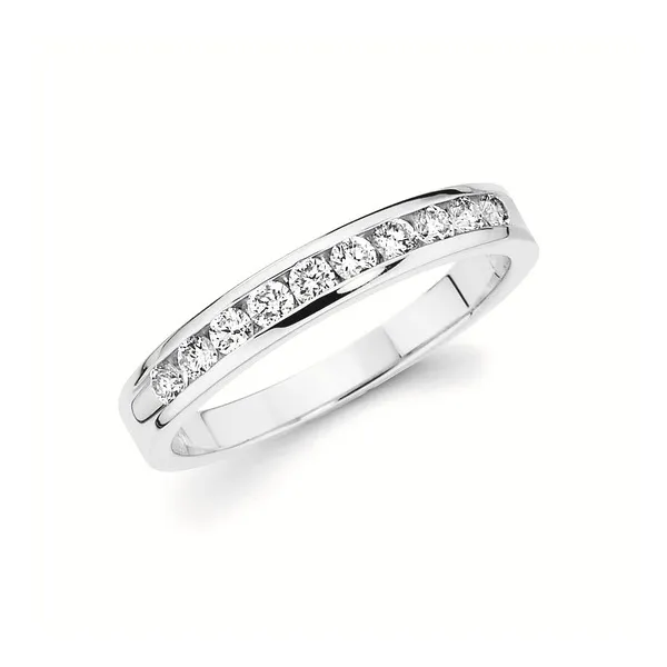 Women's Natural Diamond Wedding Band Falls Jewelers Concord, NC