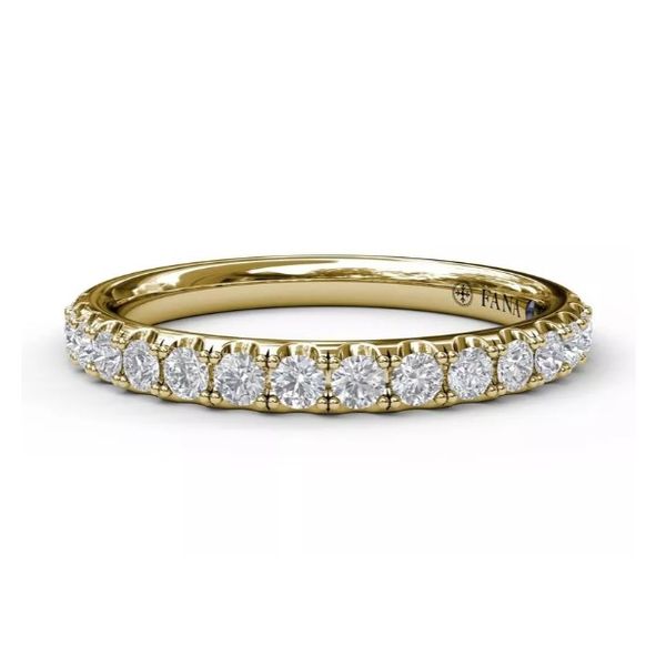 14K Yellow Gold Diamond Band Falls Jewelers Concord, NC