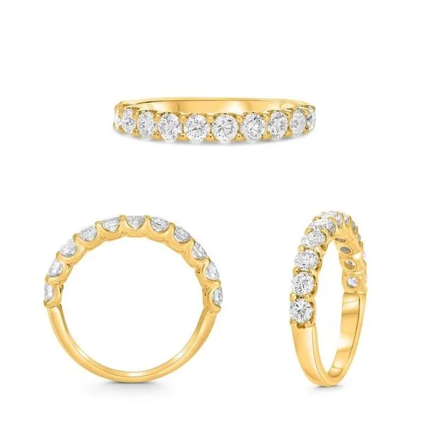 14KY 1.00CTW Shared Prong Band Falls Jewelers Concord, NC