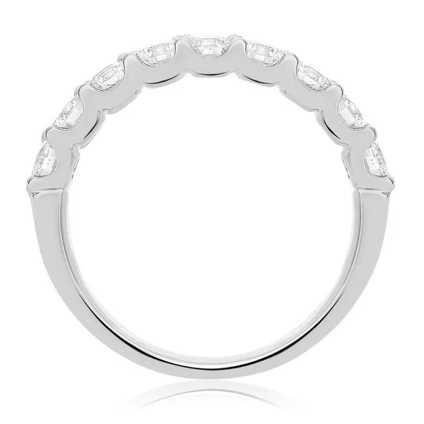 14K White Gold Diamond Band Concord, NC Image 2 Falls Jewelers Concord, NC