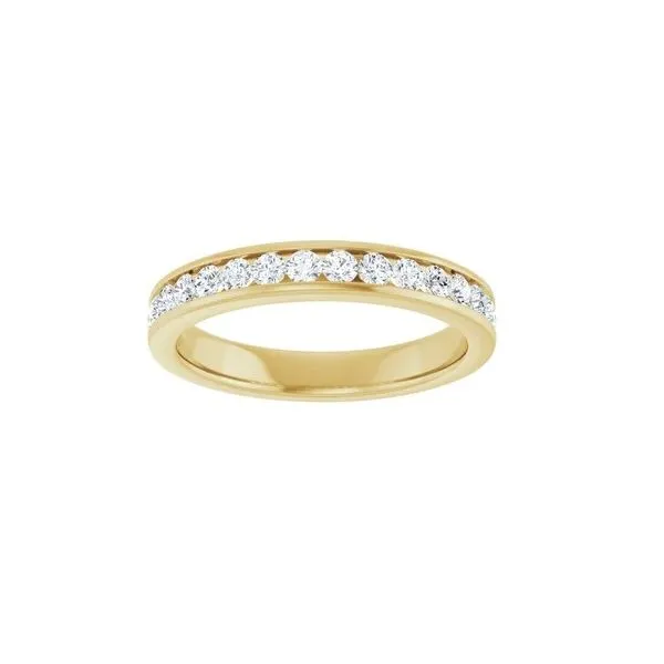 14KY 0.30 CTW Channel Band Falls Jewelers Concord, NC