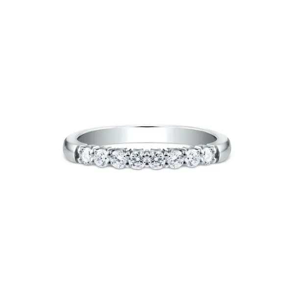 14K White Gold Diamond Band Image 2 Falls Jewelers Concord, NC