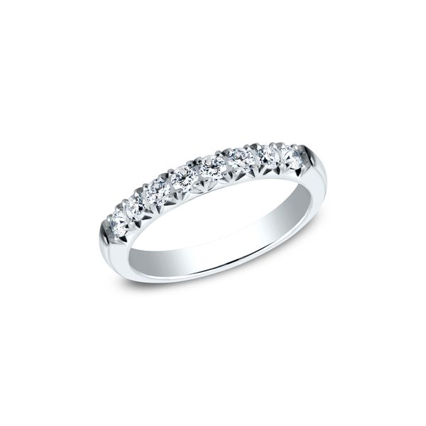 14K White Gold Diamond Wedding Band Falls Jewelers Concord, NC