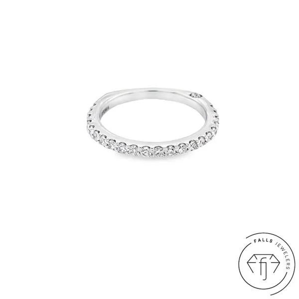 14KW Falls Signature Lab-Grown Diamond Wedding Band - 0.4...