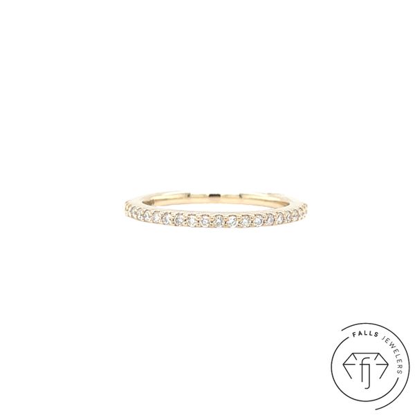 14KY Falls Signature Lab-Grown Diamond Wedding Band - 0.21 CTW Falls Jewelers Concord, NC