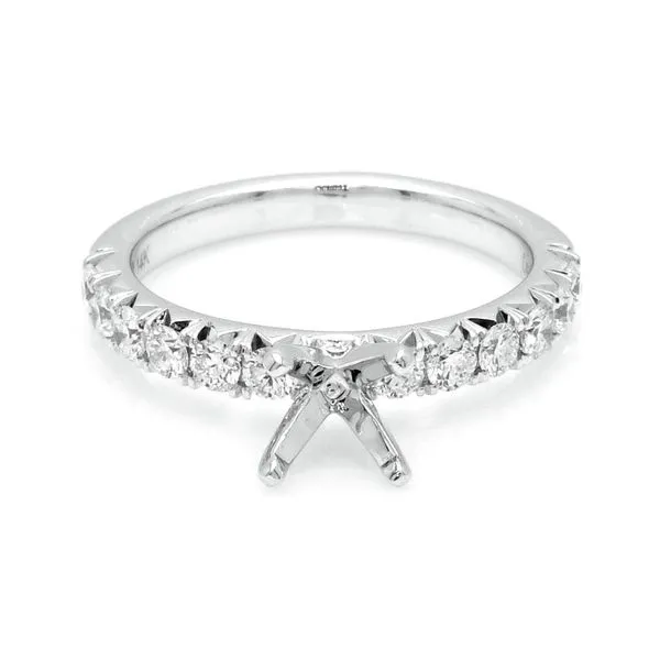 14K White Gold Diamond Semi-Mount Concord, NC similar item image